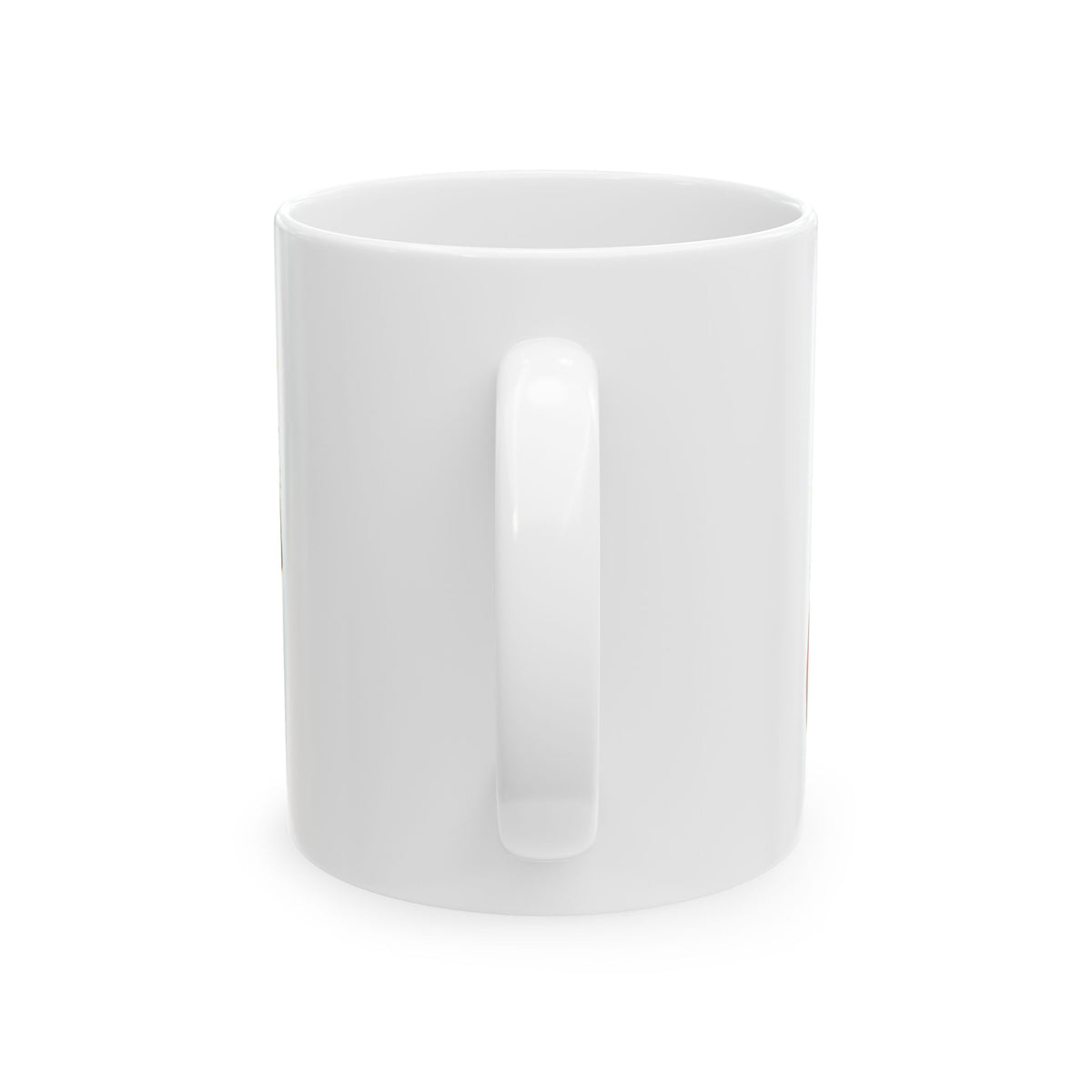 Proud Guyanese Ceramic Mug, handle view