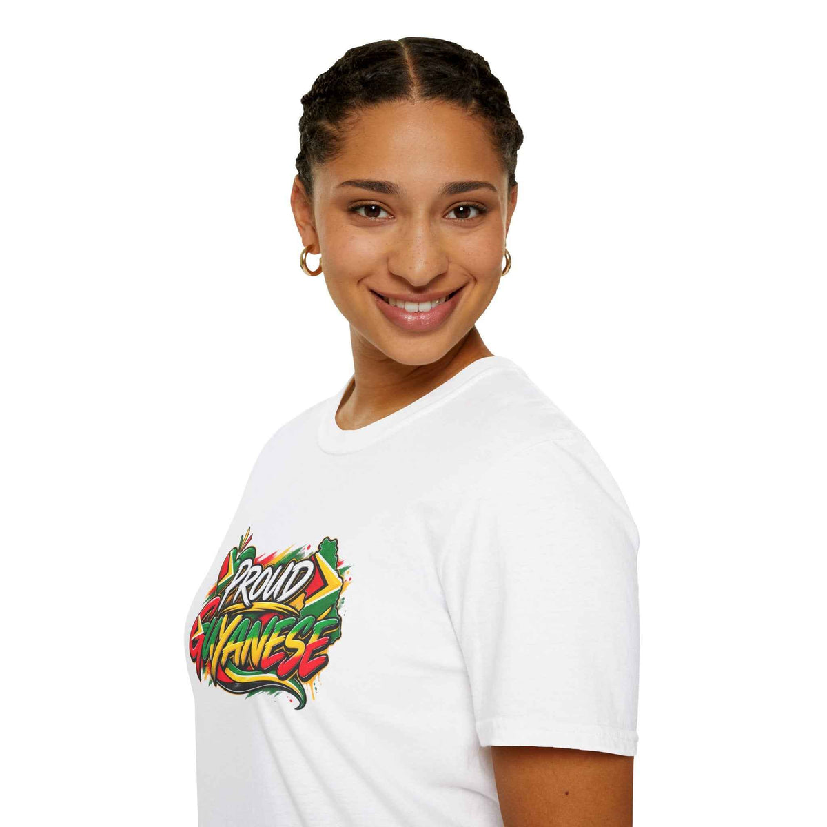 Proud Guyanese Unisex T-Shirt, alternate product view 6
