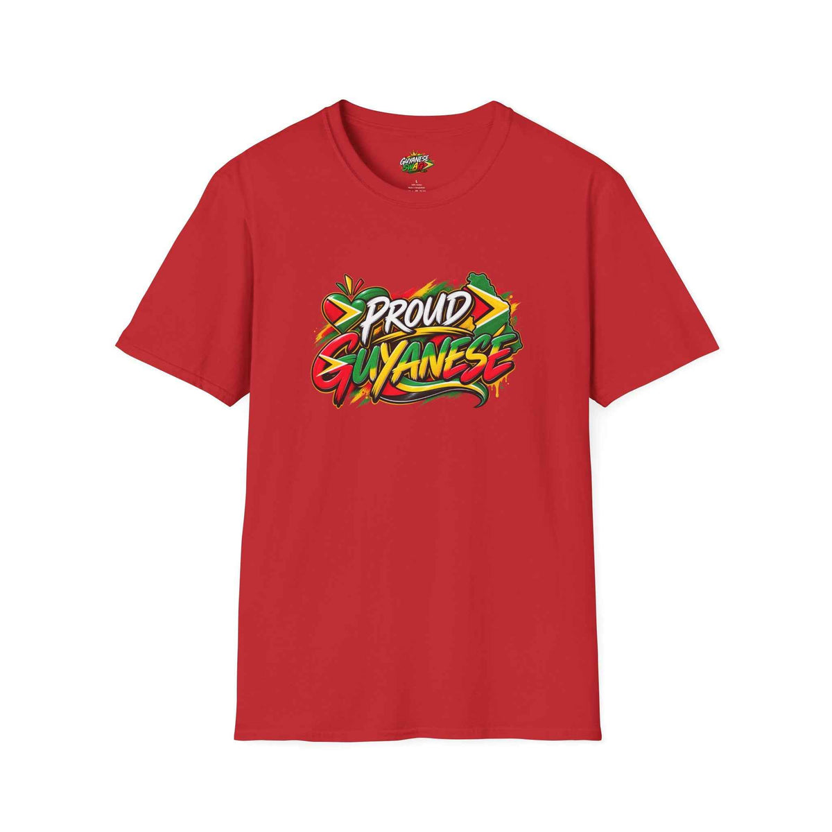Proud Guyanese Unisex T-Shirt, alternate product view 18