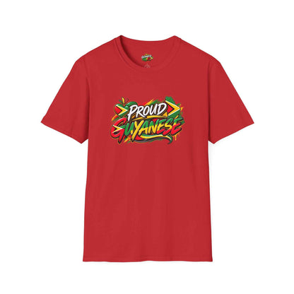 Proud Guyanese Unisex T-Shirt, alternate product view 18