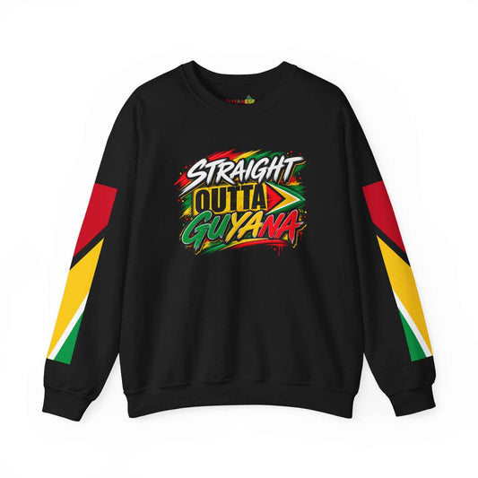 Straight Outta Guyana Crewneck Sweatshirt