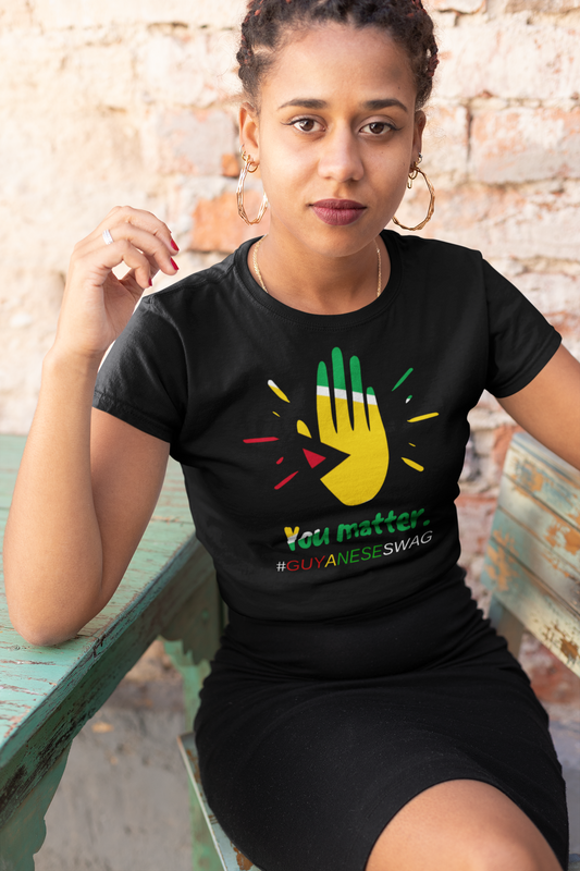 You Matter Unisex Softstyle T-Shirt by Guyanese Swag