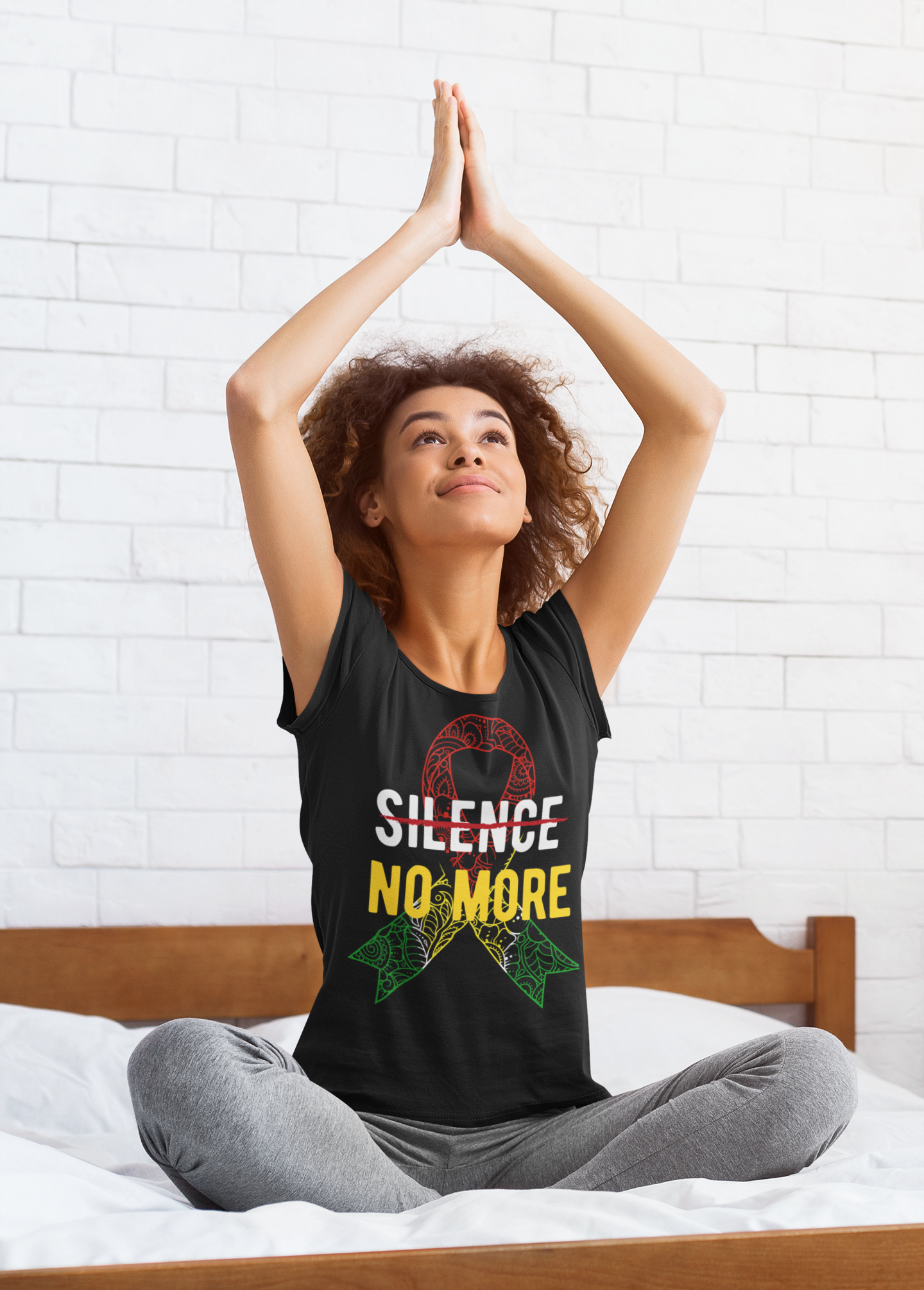 Silence No More Guyanese Swag Sexual Abuse Awareness Women's Softstyle Tee