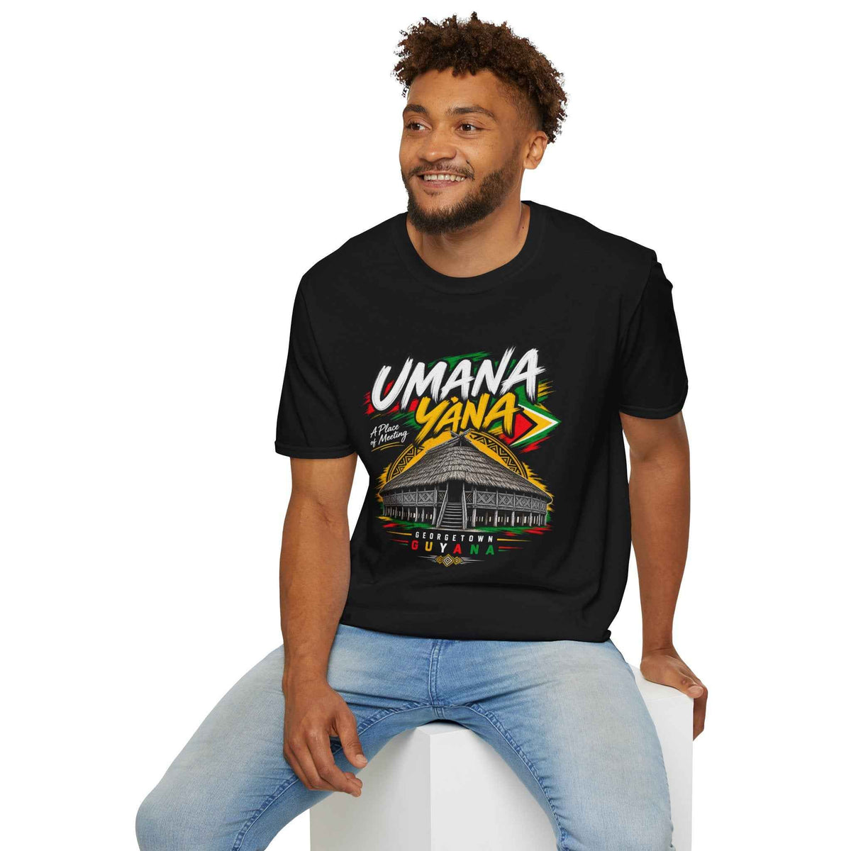Umana Yana Guyana Unisex T-Shirt, alternate product view 9