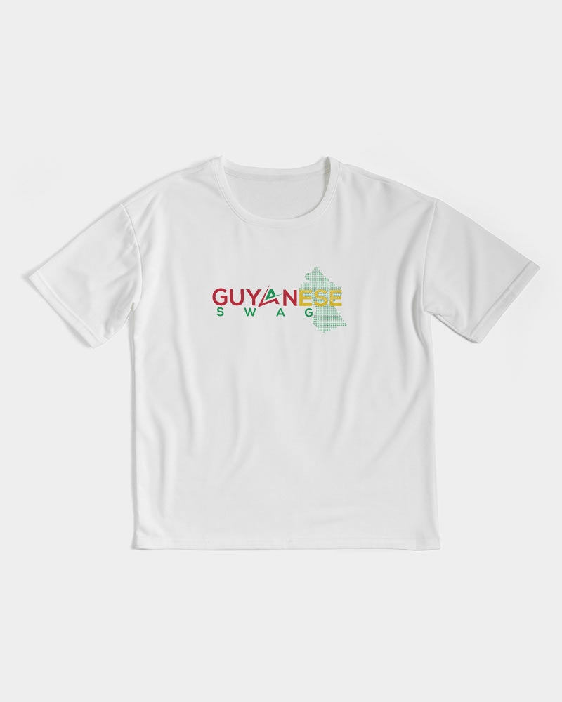 Guyanese Swag Guyana Map Men's Premium Heavyweight Tee.