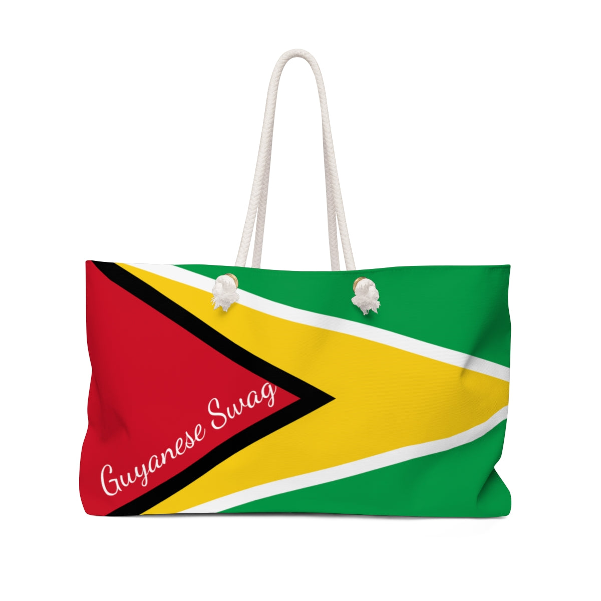 Guyanese Swag Guyana Flag Weekender Bag.