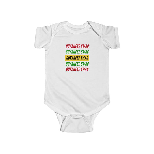 Guyanese Swag Infant Fine Jersey Bodysuit