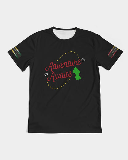 Guyana Adventure Awaits Men Short Sleeve T-Shirt 