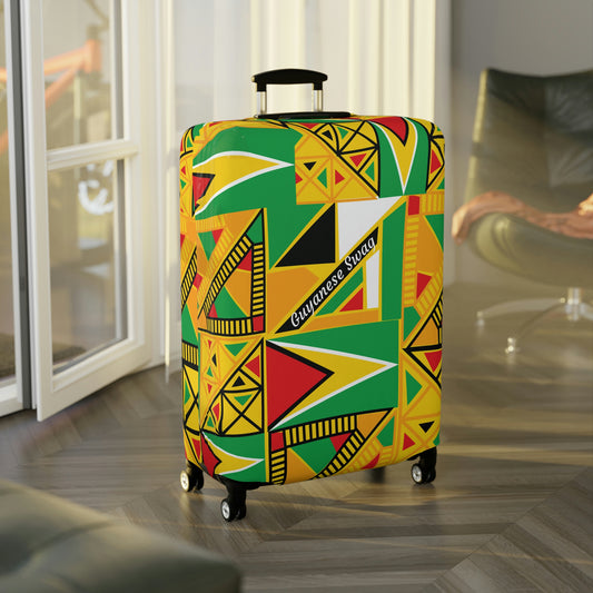 Guyanese Swag Tribal Print Luggage Cover