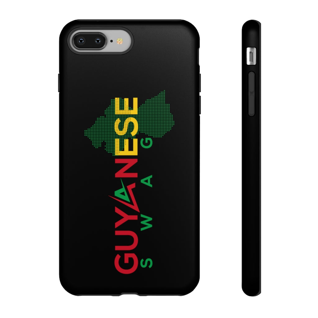 Guyanese Swag Guyana Map Tough Phone Case.