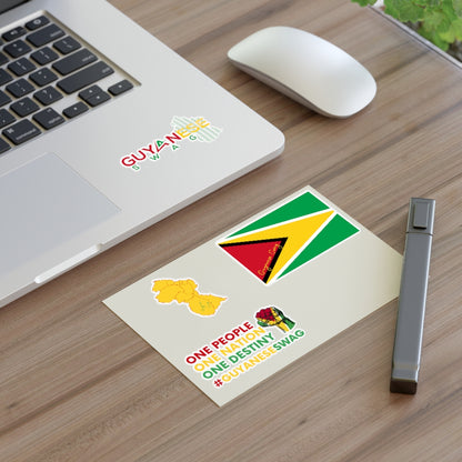 Guyanese Swag Stickers Sheet