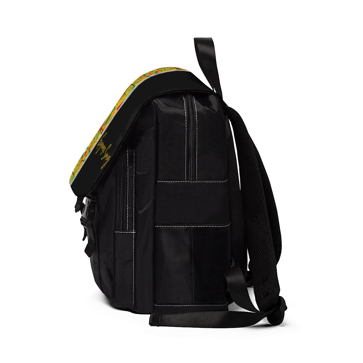 Guyanese Swag Guyana Flag Casual Shoulder Backpack.