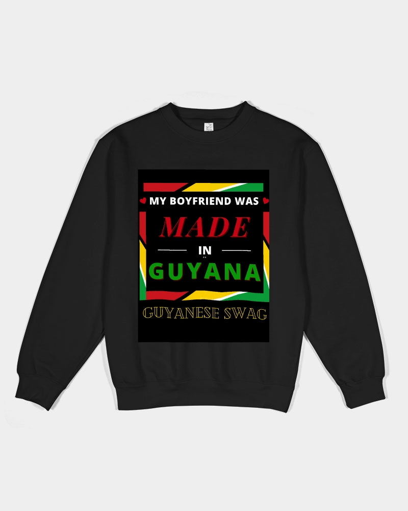 My Boyfriend Was Made in Guyana Premium Crewneck Sweatshirt | Lane Seven.