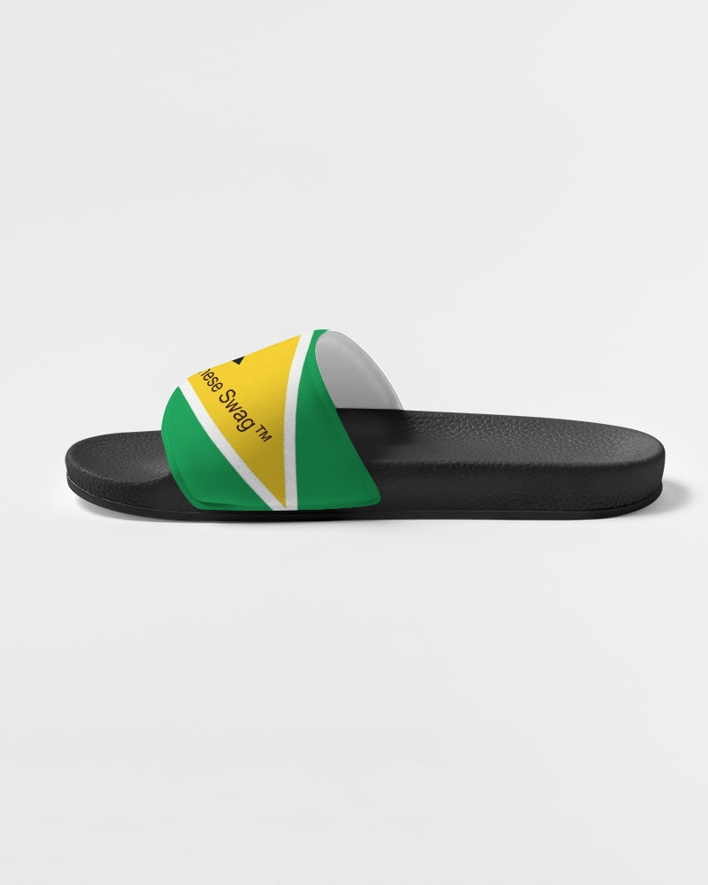 Guyana Flag Men's Slide Sandal.