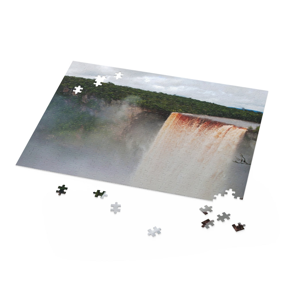 Kaieteur Waterfall Puzzle (120, 252, 500-Piece).