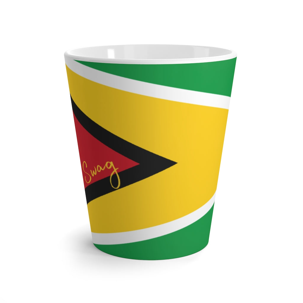 Guyana Flag Latte Mug