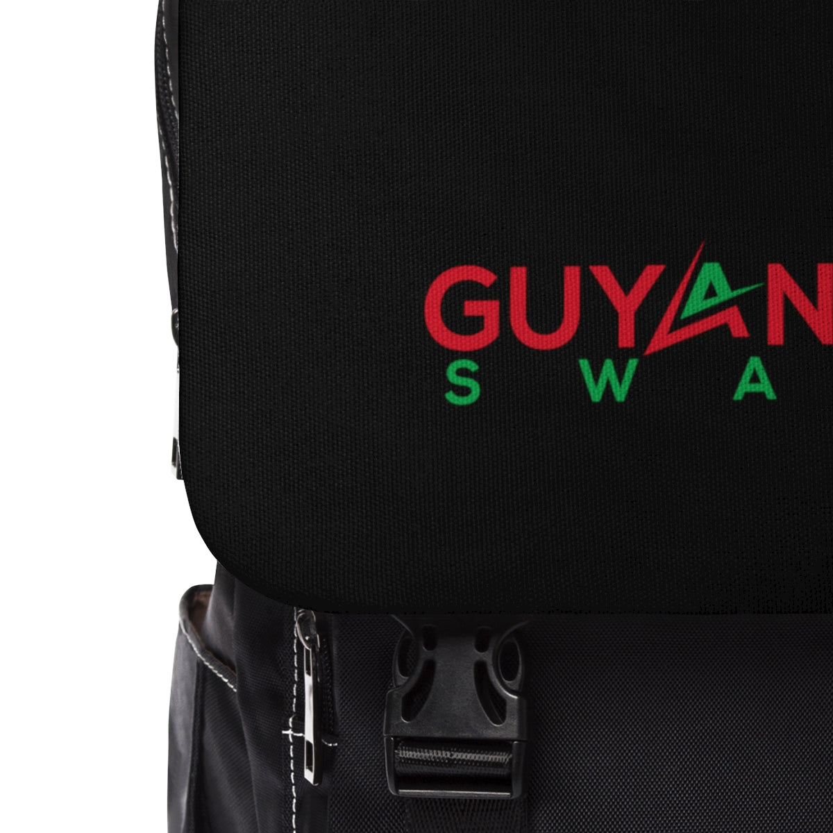 Guyanese Swag Guyana Map Casual Shoulder Backpack.