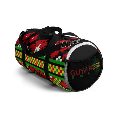 Guyanese Swag Indie Ice Gold Green Duffel Bag