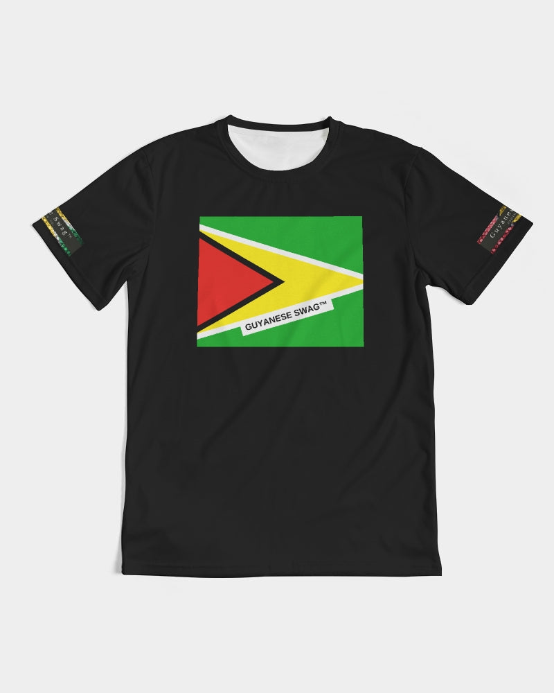 Guyana Flag Men's Short Sleeve T-Shirt