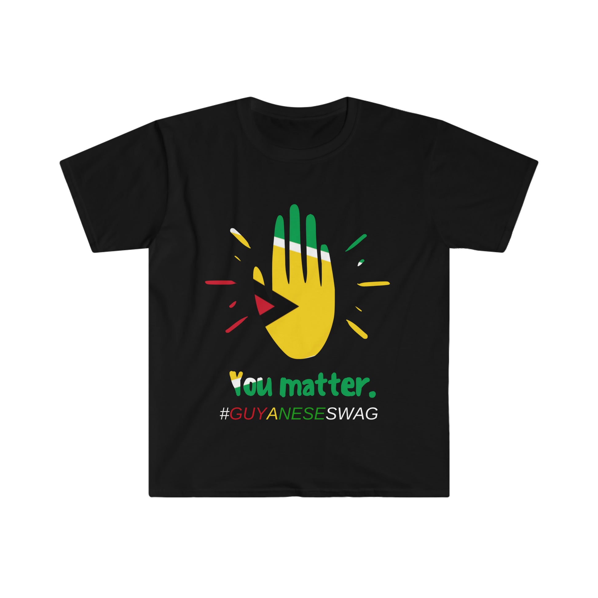 You Matter Unisex Softstyle T-Shirt by Guyanese Swag