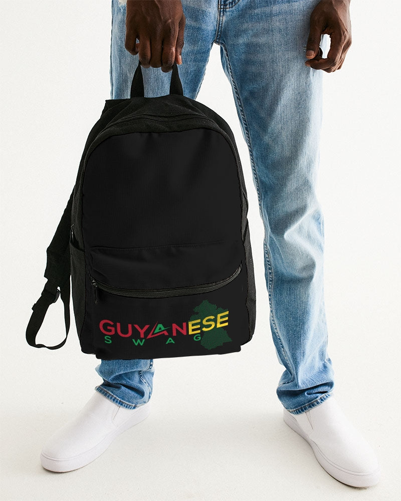 Guyanese Swag Guyana Map Small Canvas Backpack