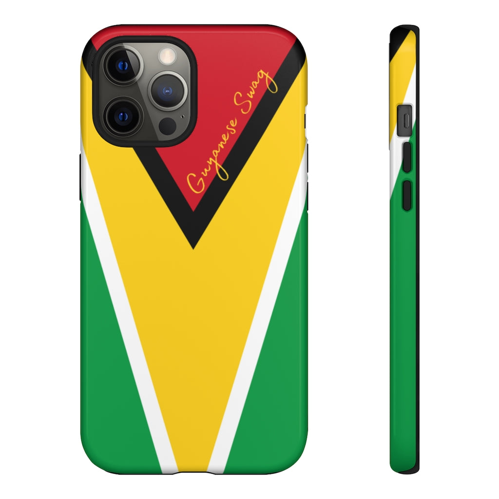 Guyanese Swag Guyana Flag Phone Tough Case