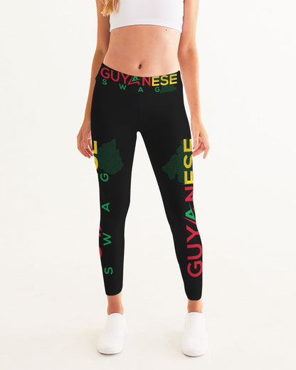 Guyanese Swag Guyana Map Women's Yoga Pants