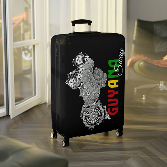 Guyana Map Luggage Cover