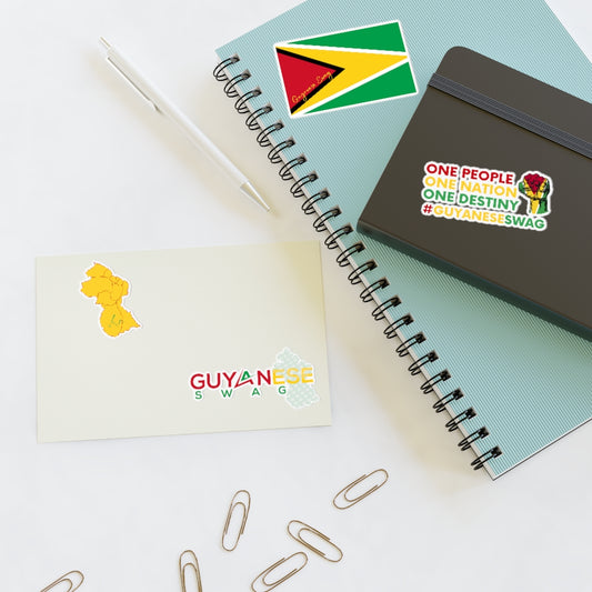 Guyanese Swag Stickers Sheet.