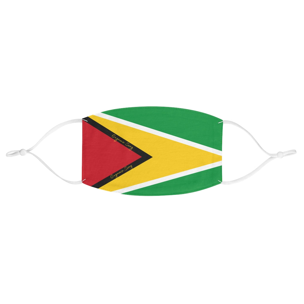 Guyanese Swag Guyana Flag Face Mask.