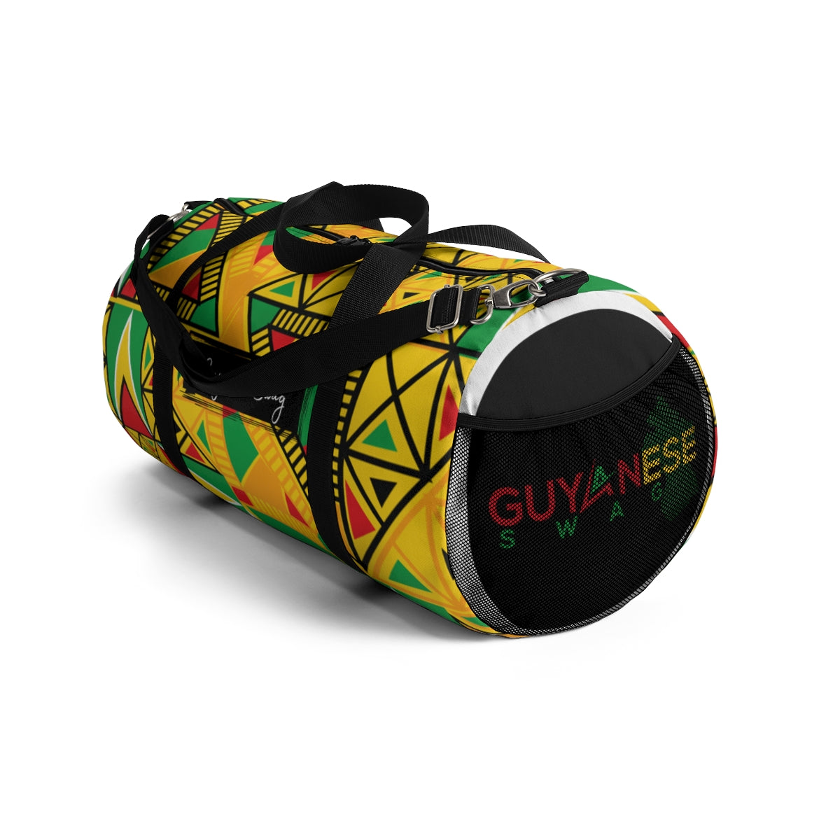 Guyanese Swag Tribal  Print Guyana Flag Duffel Bag