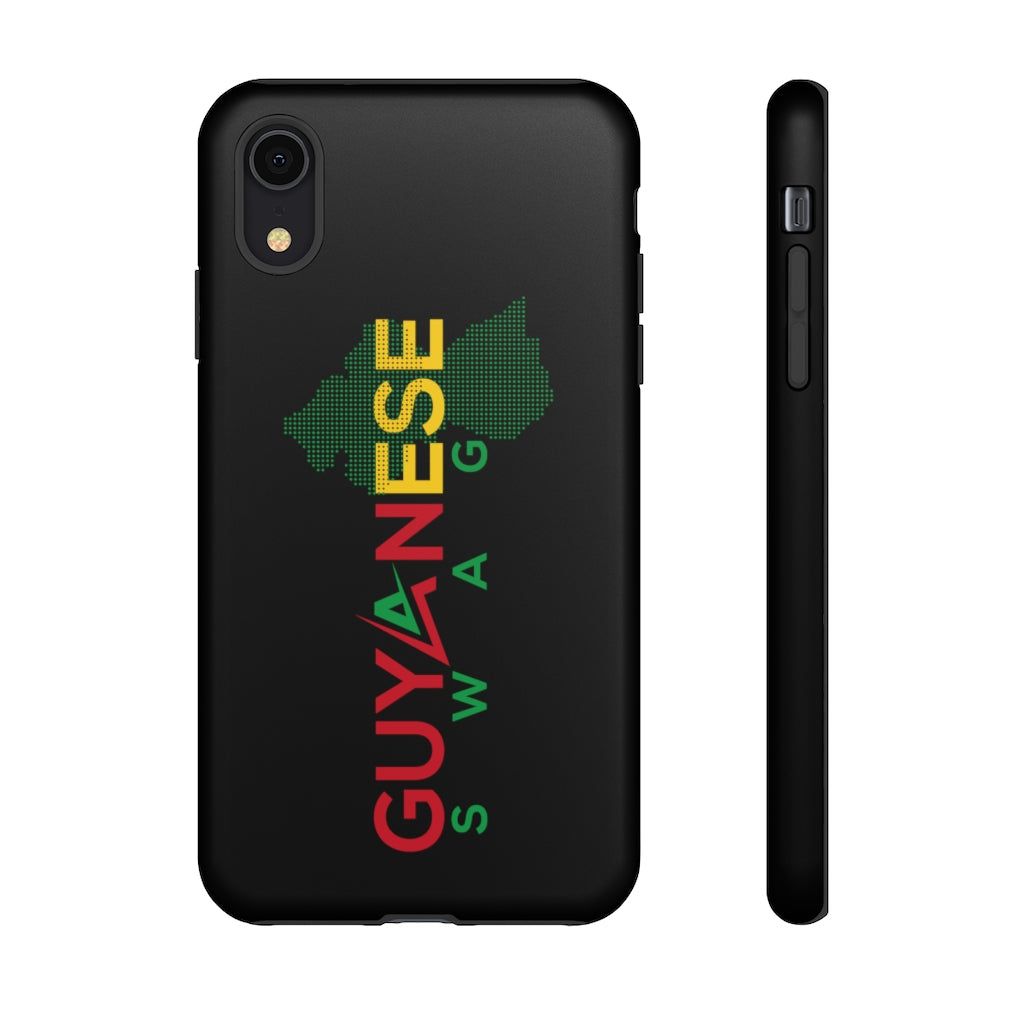 Guyanese Swag Guyana Map Tough Phone Case.