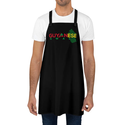 Official Guyanese Swag Guyana Map Apron