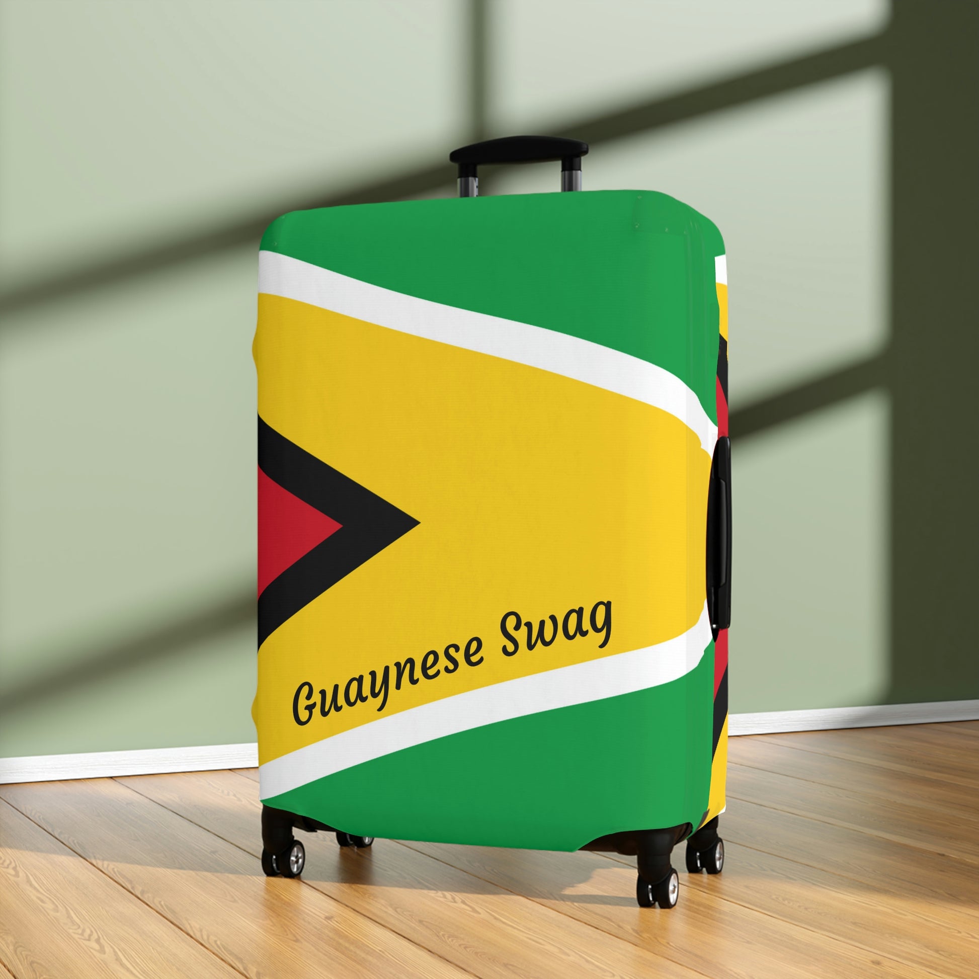 Guyana Flag Luggage Cover.