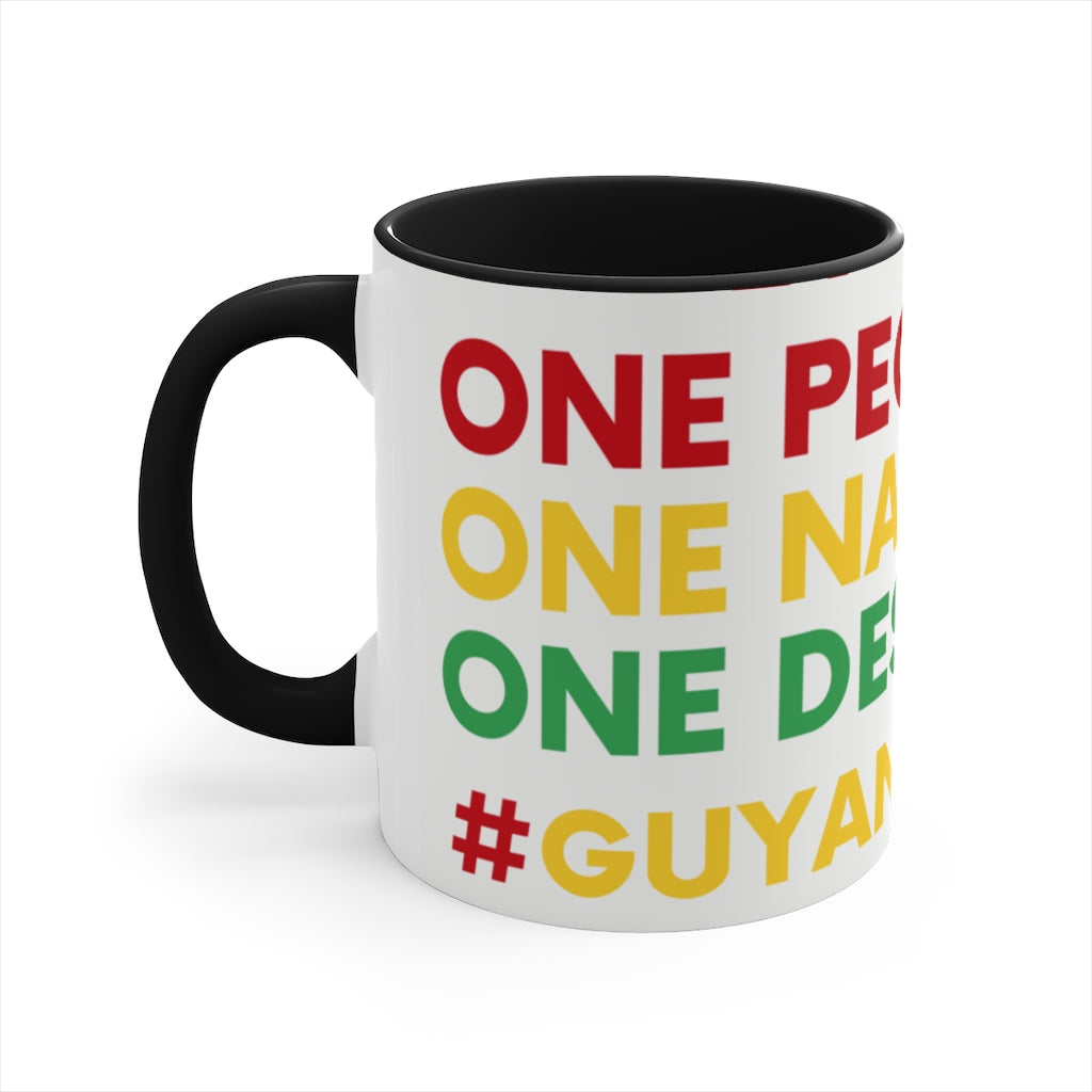 Guyana Motto Coffee Mug, 11oz.