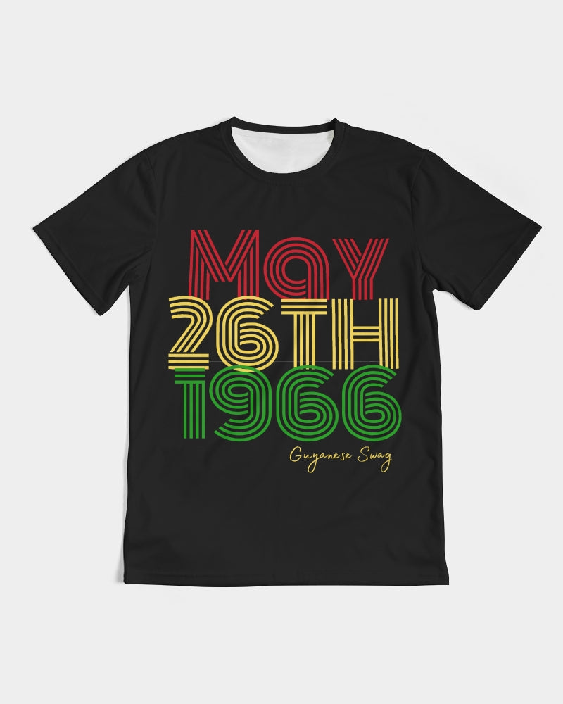 Guyana Independence Day May 26th 1966 Short Sleeve Men's Tee