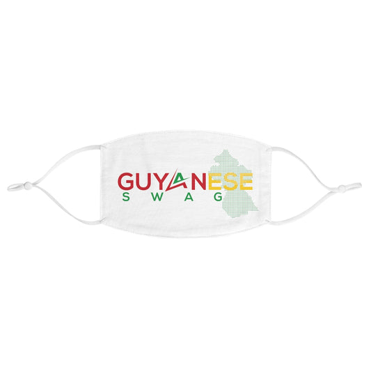 Guyanese Swag Guyana Map Fabric Face Mask