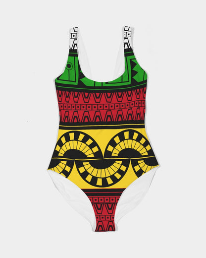 Akawaio Guyanese Swag Women's One-Piece Swimsuit