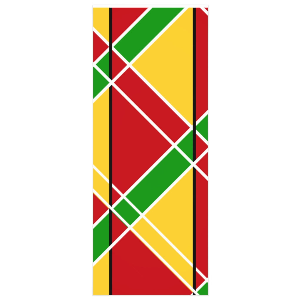 Guyanese Swag Variant Print Gift Wrapping Paper.