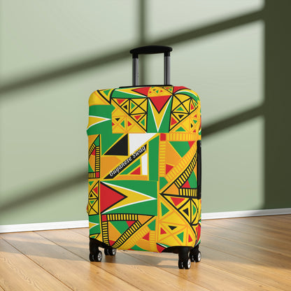 Guyanese Swag Tribal Print Luggage Cover.