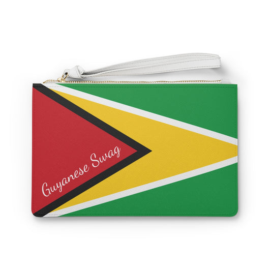 Guyanese Swag Guyana Flag Clutch Bag