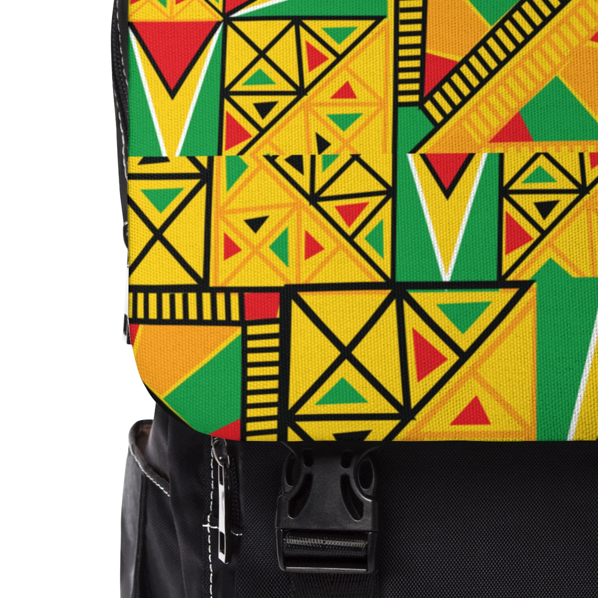 Guyanese Swag Tribal Print Casual Shoulder Backpack