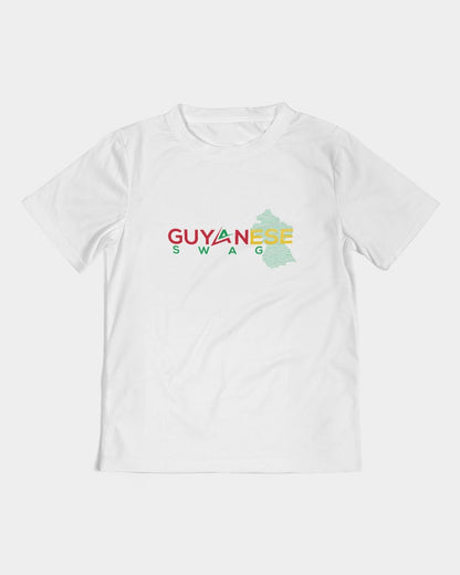 Guyanese Swag Guyana Map Unisex Kids Tee