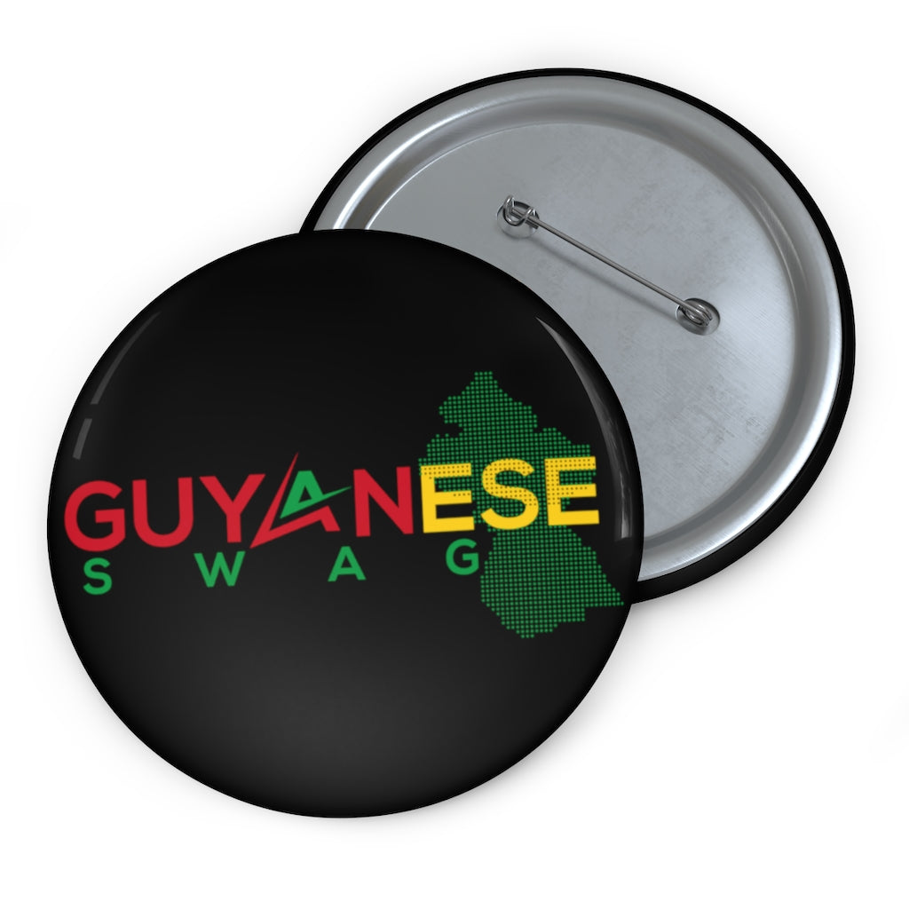 Guyanese Swag™ Pin Buttons.