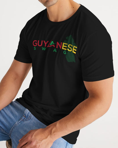 Guyanese Swag Guyana Map Men's Tee