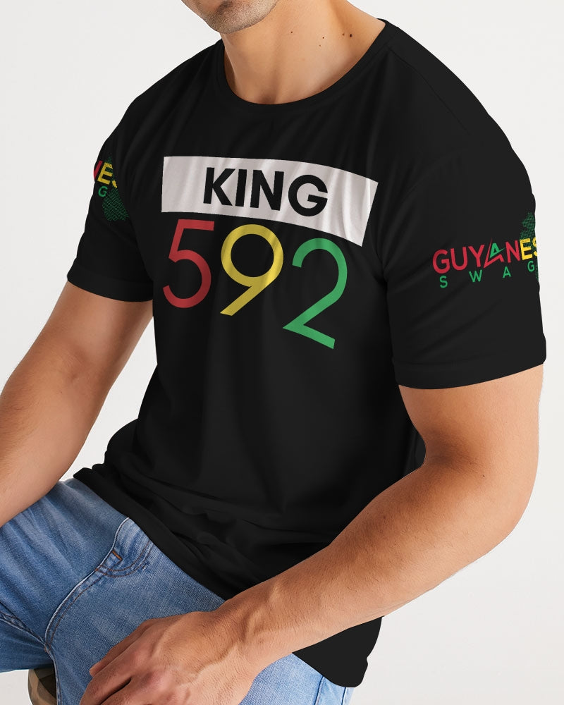 592 King Guyanese Swag Men's Short Sleeve Tee
