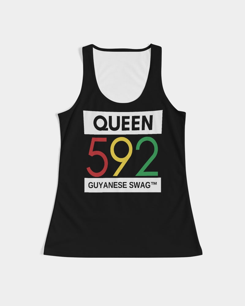 592 Queen Guyanese Swag Women's Tank - Black