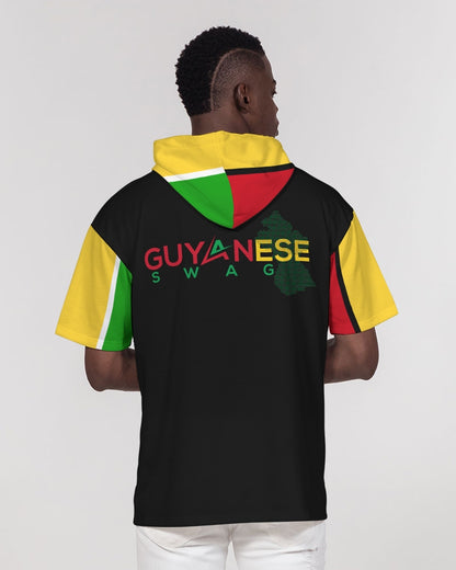 592 Guyanese Swag Men's Premium Heavyweight Short Sleeve Hoodie