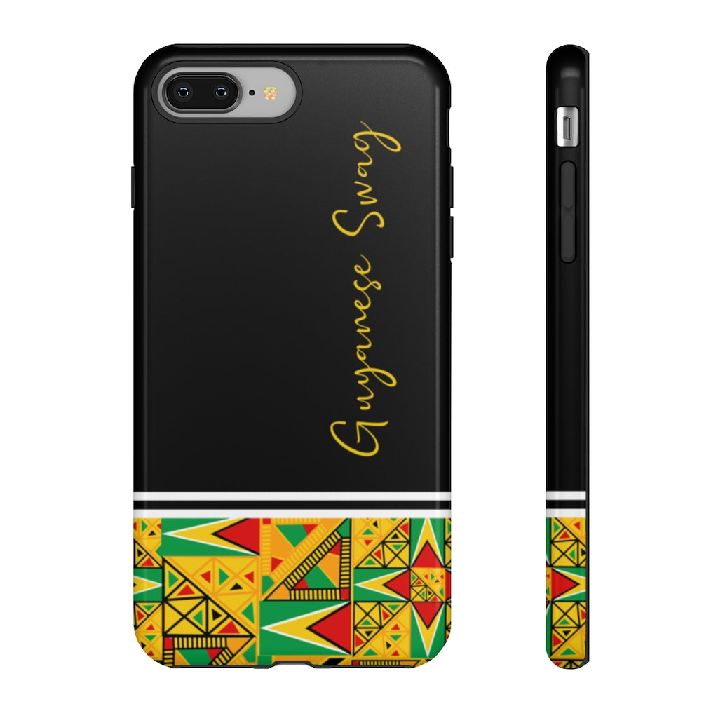 Guyanese Swag Guyana Tribal Print Tough Phone Case