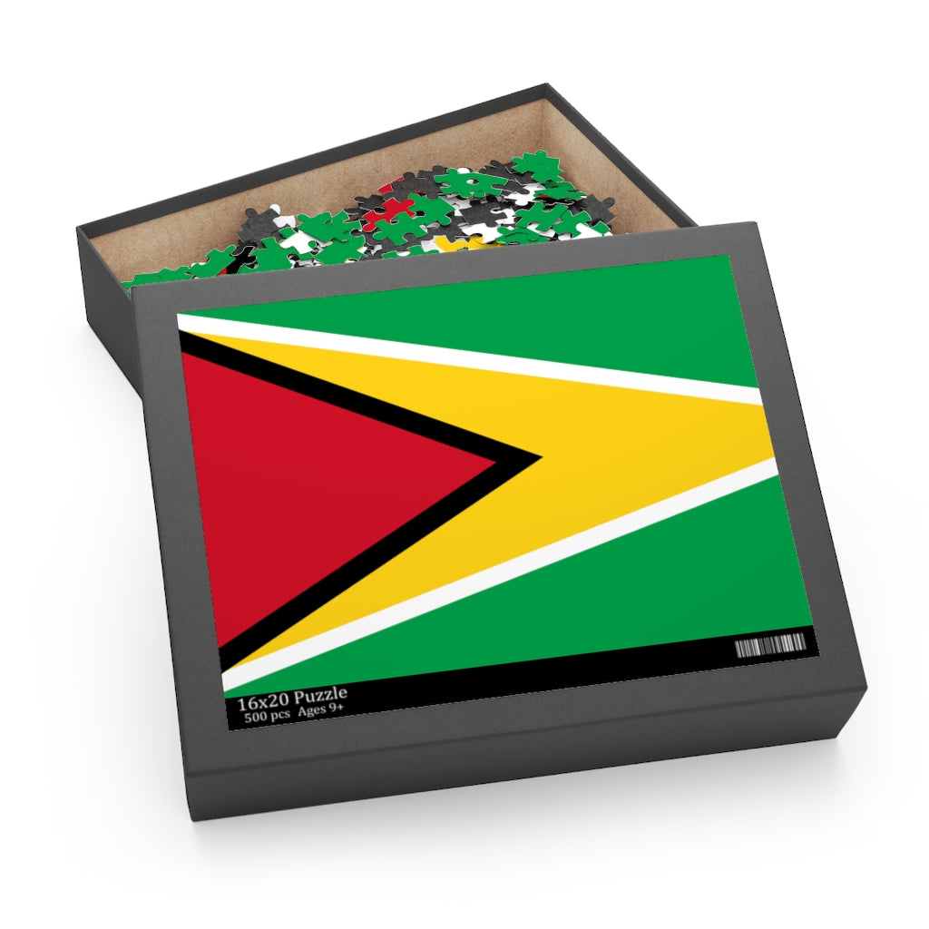 Guyanese Swag Guyana Flag Puzzle (120, 252, 500-Piece).